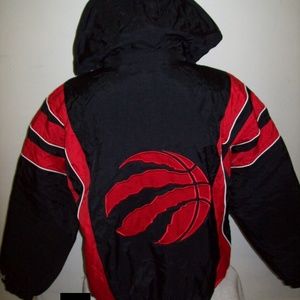 TORONTO RAPTORS STARTER Half Zip Pull Over Jacket